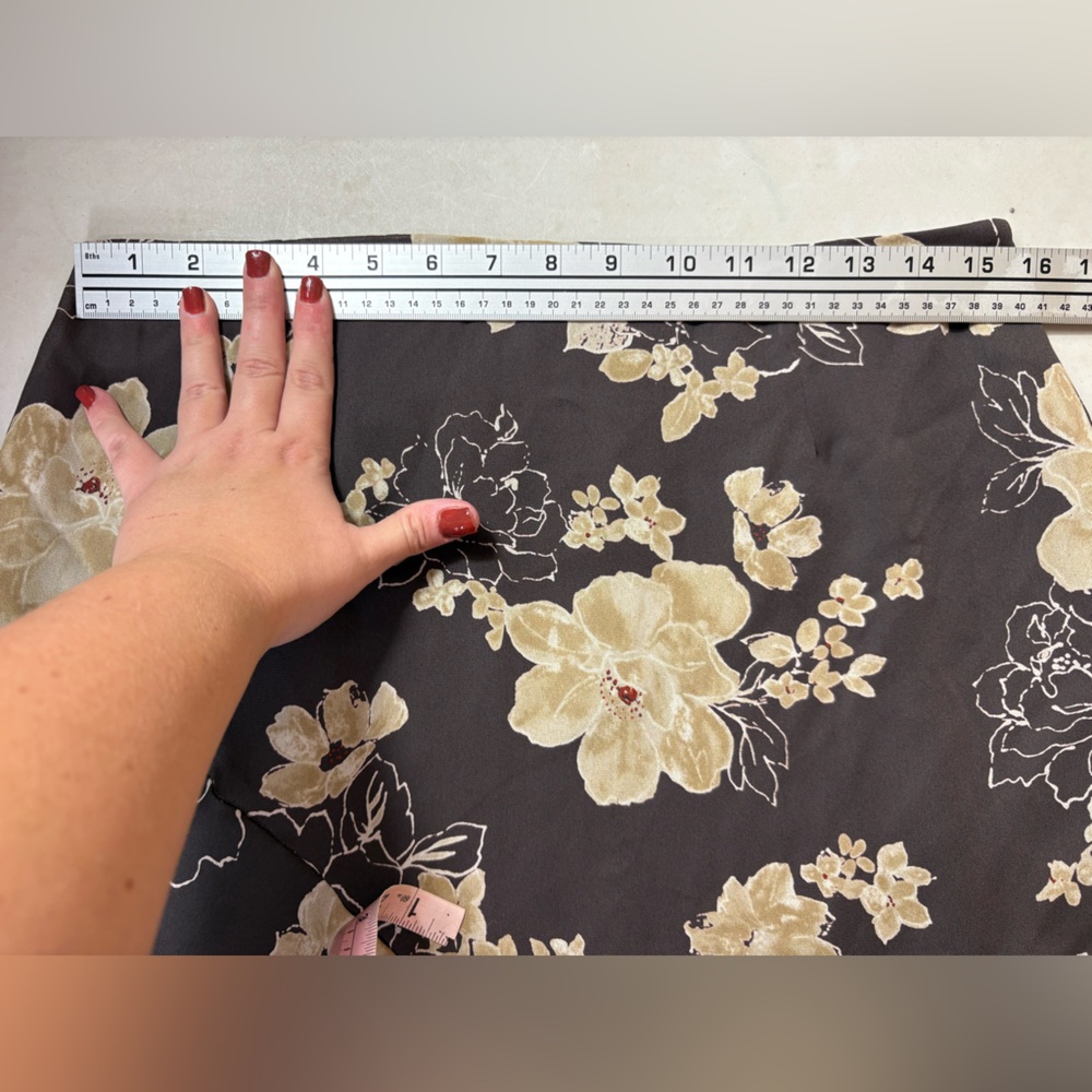Rena Rowan VTG Skirt Tagged Size 12 Fall Layering Light Loreali  Gilmore Goded - Picture 8 of 16